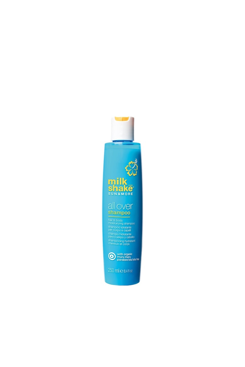 MILK SHAKE Sampon pentru par si corp Sun & More All Over Toate tipurile de par si piele 250ml - Pled.ro