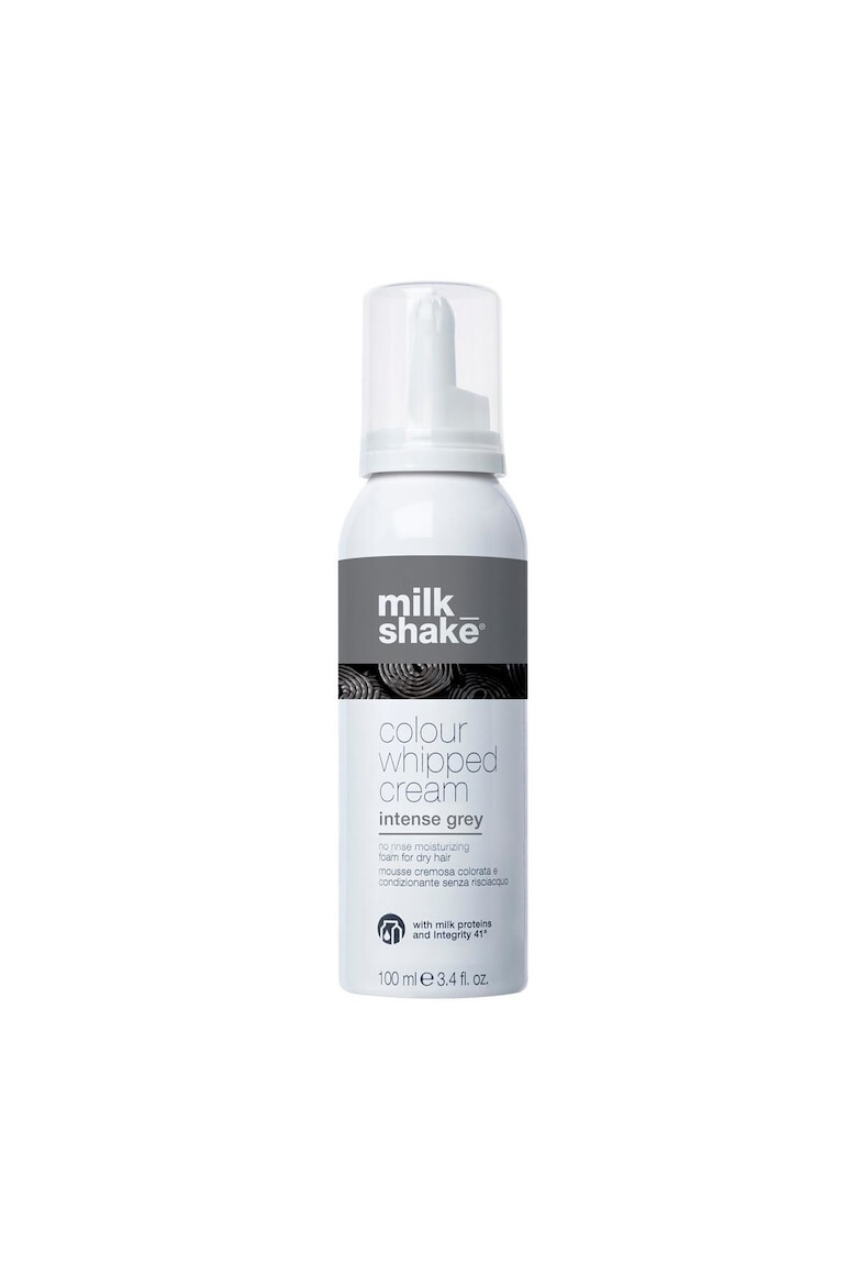 MILK SHAKE Spuma nuantatoare pentru par Colour Whipped Cream Gri intens 100ml - Pled.ro