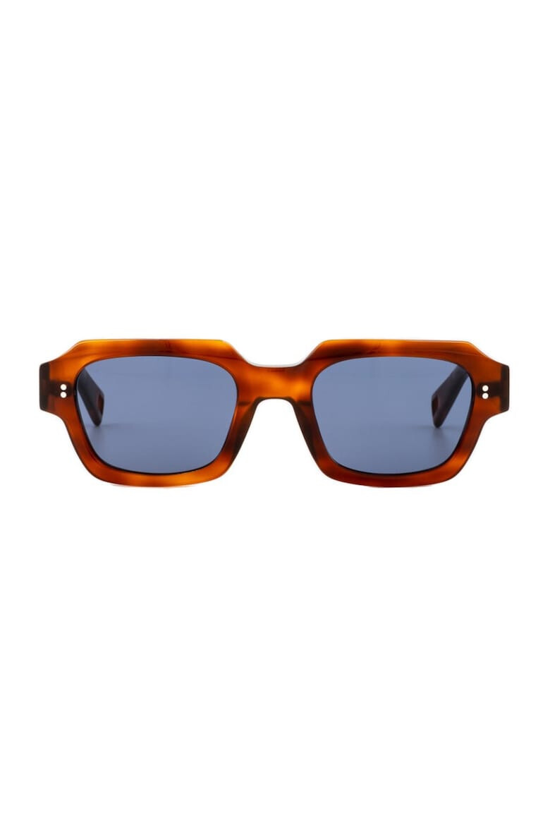 Miller & Marc Ochelari de soare patrati unisex cu aspect masiv - Pled.ro