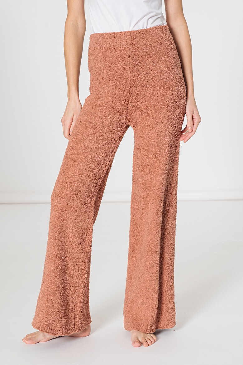 Missguided Pantaloni evazati cu talie inalta si aspect pufos - Pled.ro