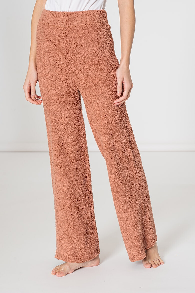 Missguided Pantaloni evazati cu talie inalta si aspect pufos - Pled.ro