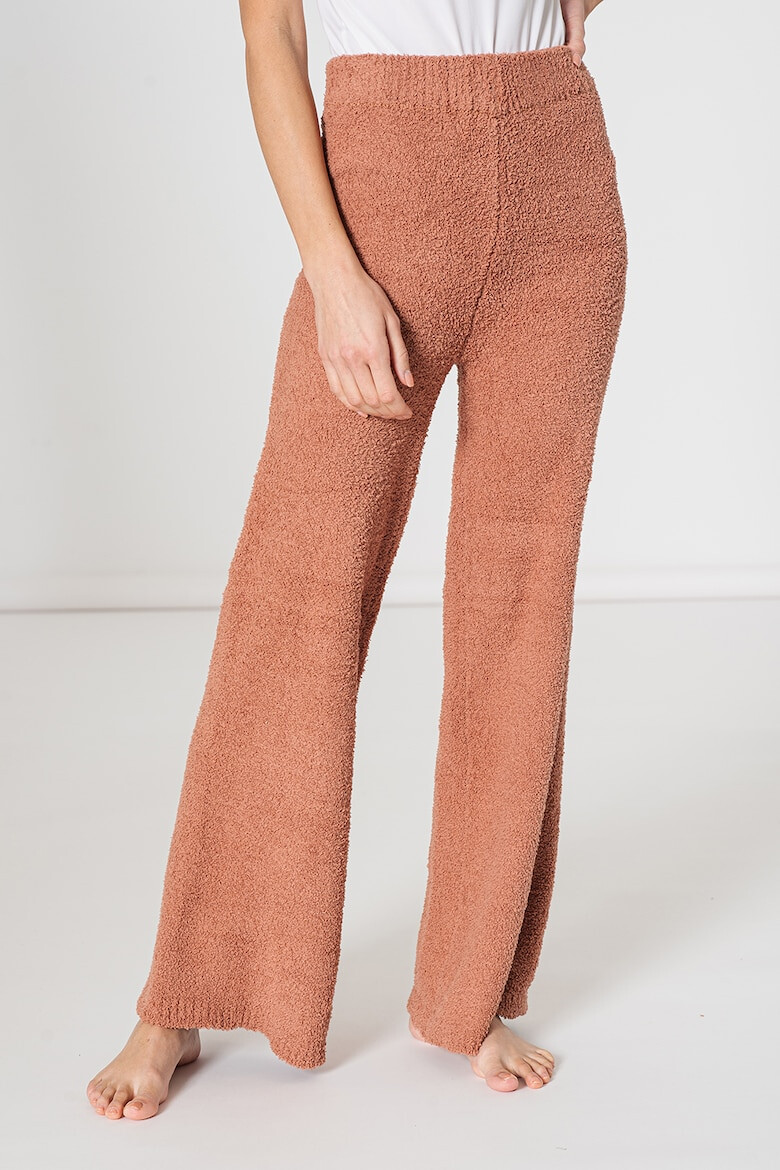 Missguided Pantaloni evazati cu talie inalta si aspect pufos - Pled.ro