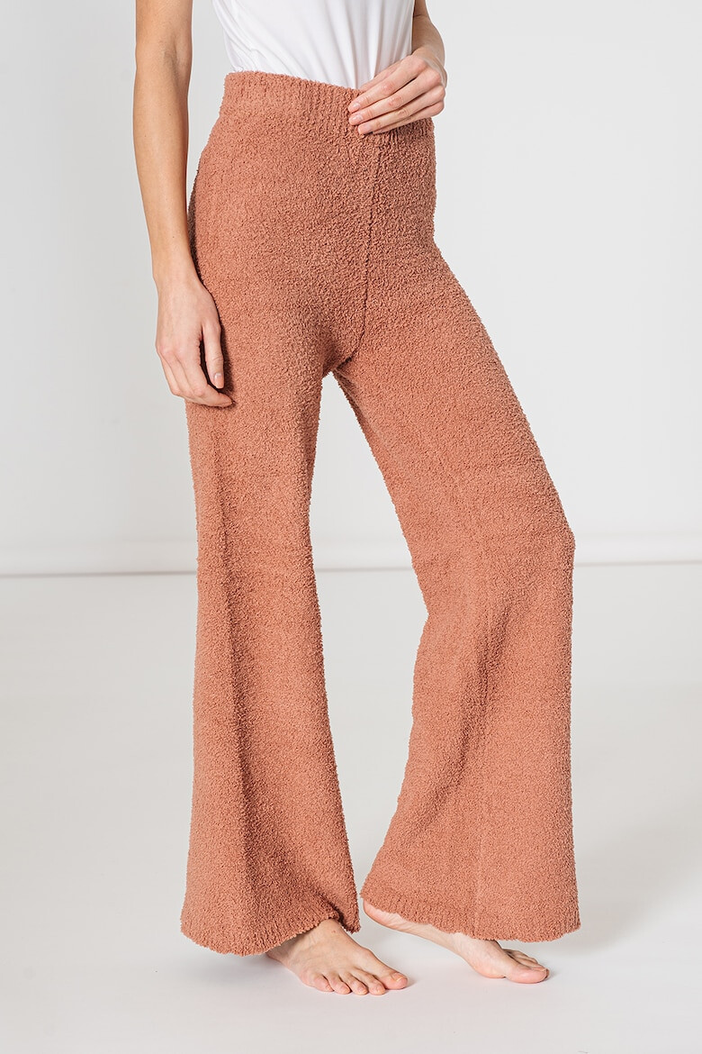 Missguided Pantaloni evazati cu talie inalta si aspect pufos - Pled.ro