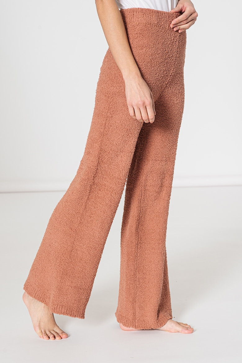 Missguided Pantaloni evazati cu talie inalta si aspect pufos - Pled.ro