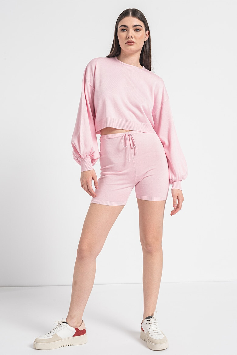 Missguided Set de bluza sport crop si pantaloni scurti - Pled.ro