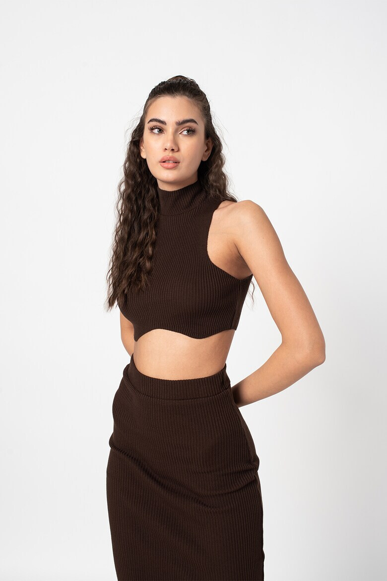 Missguided Top crop cu striatii - Pled.ro