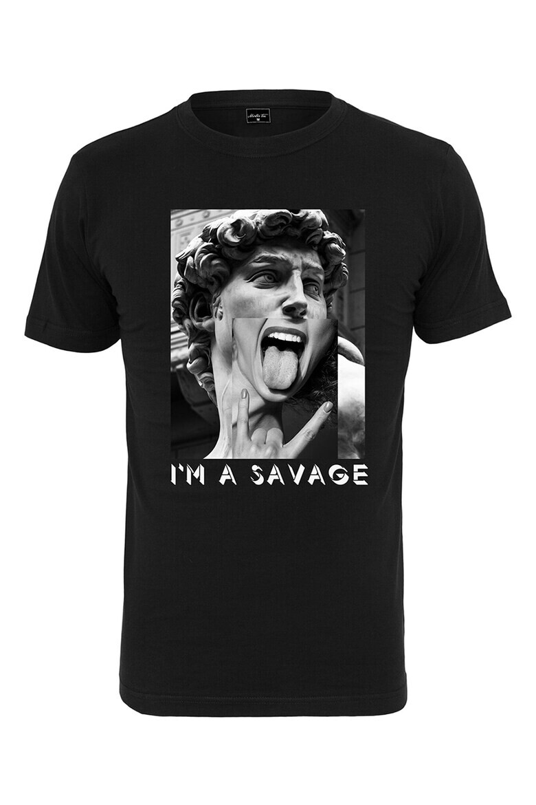 Mister tee Tricou unisex de bumbac I'm A Savage - Pled.ro