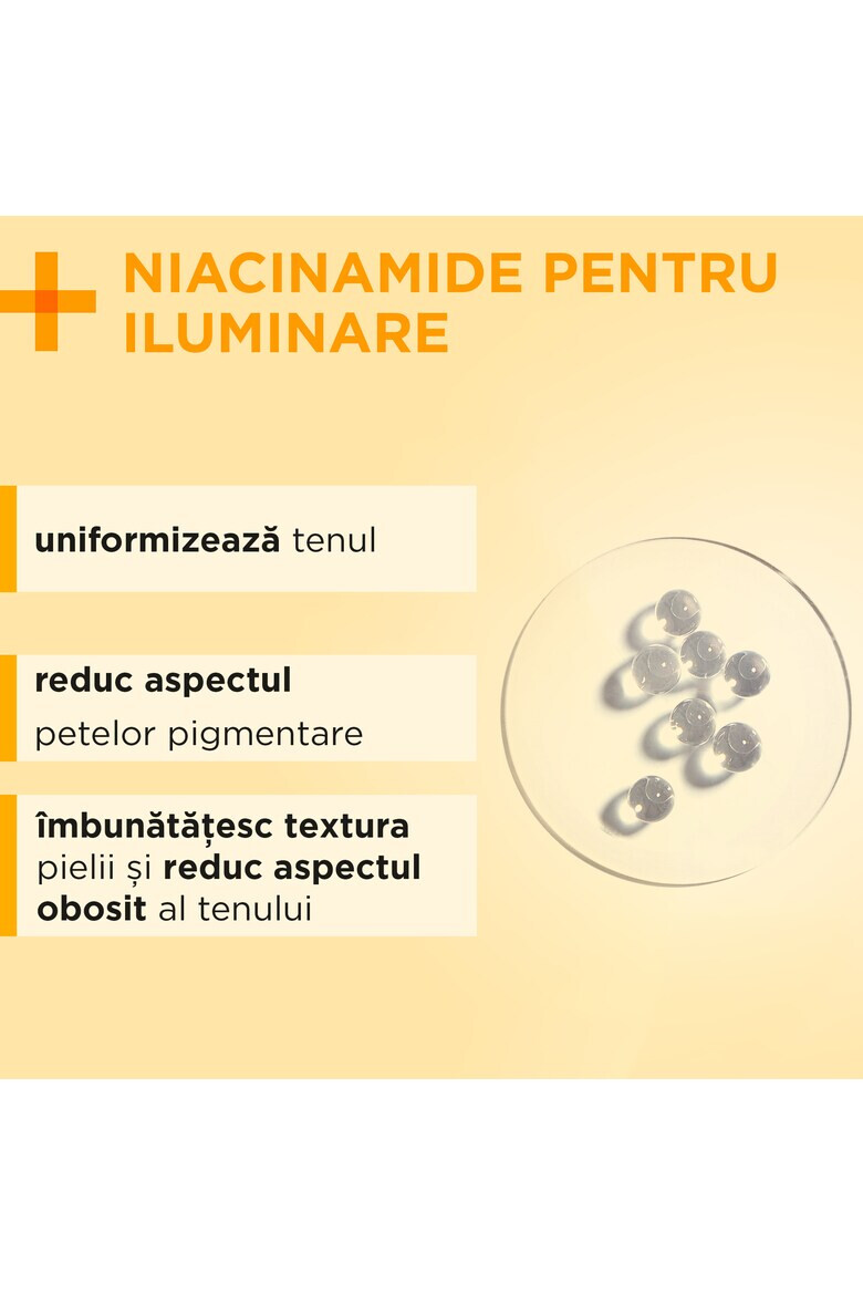 Mixa Crema hidratanta iluminatoare Niacinamide Glow cu niacinamide vitamina C si scualan 50 ml - Pled.ro