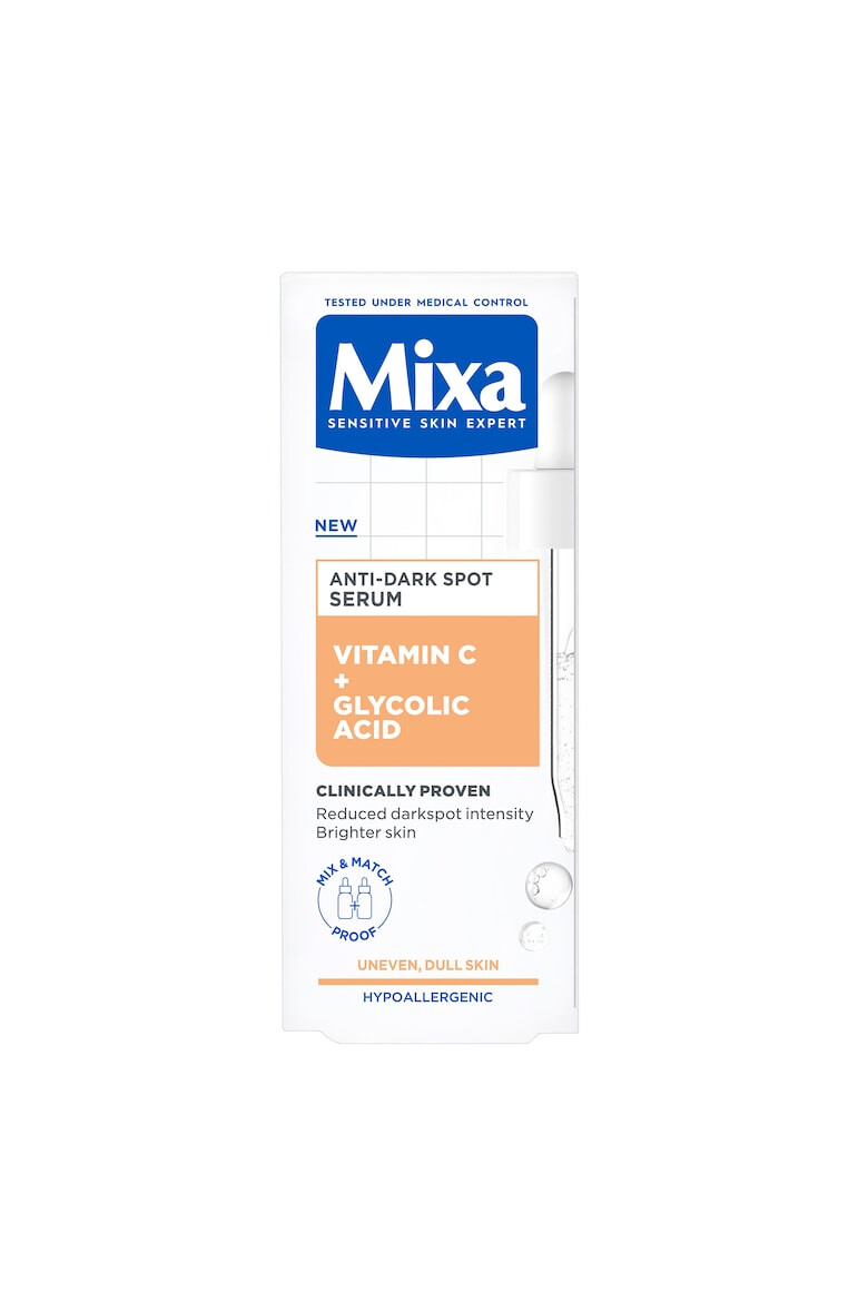 Mixa Serum anti pete pigmentare pentru tenul sensibil 30 ml - Pled.ro