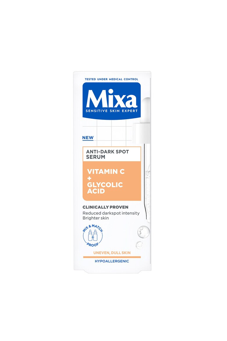 Mixa Serum anti pete pigmentare pentru tenul sensibil 30 ml - Pled.ro