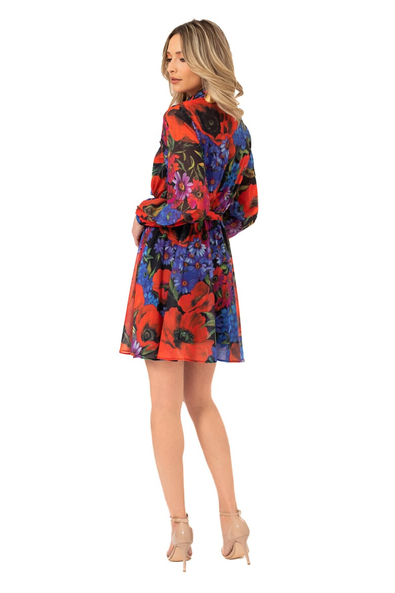 MIYU Rochie evazata cu model floral - Pled.ro