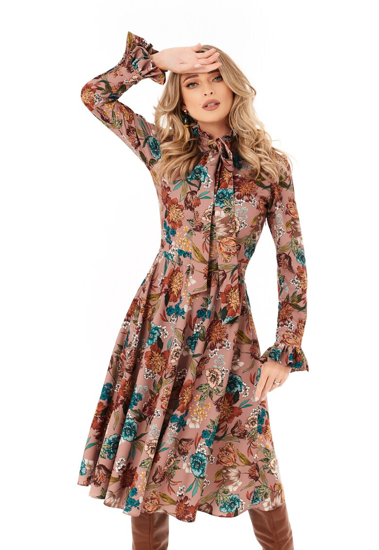 MIYU Rochie midi cu model floral - Pled.ro