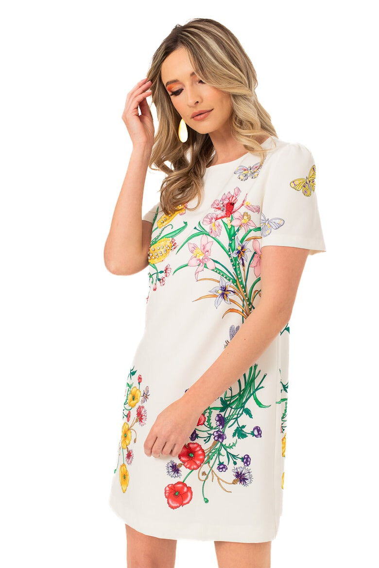 MIYU Rochie mini cu model floral - Pled.ro