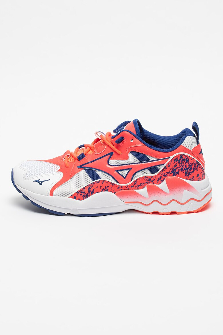 Mizuno Pantofi sport cu garnituri de piele ecologica Wave Rider 1 - Pled.ro