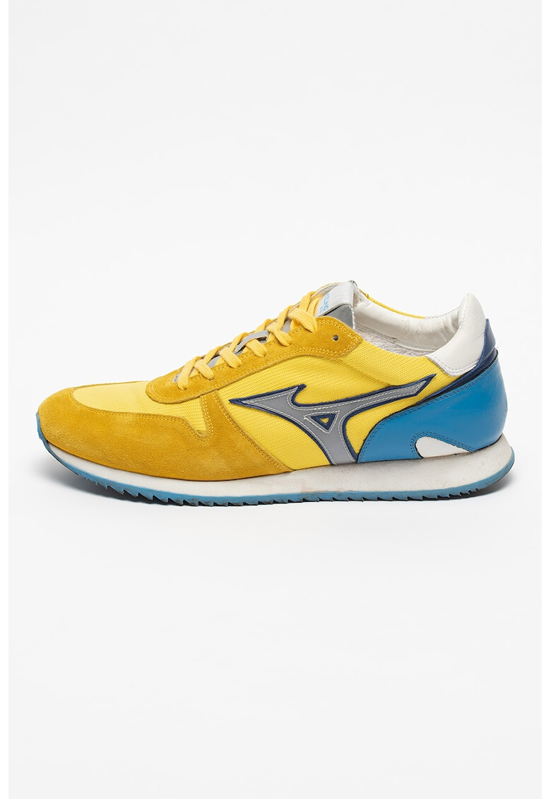 Mizuno Pantofi sport low-top de piele si piele intoarsa Etamin - Pled.ro