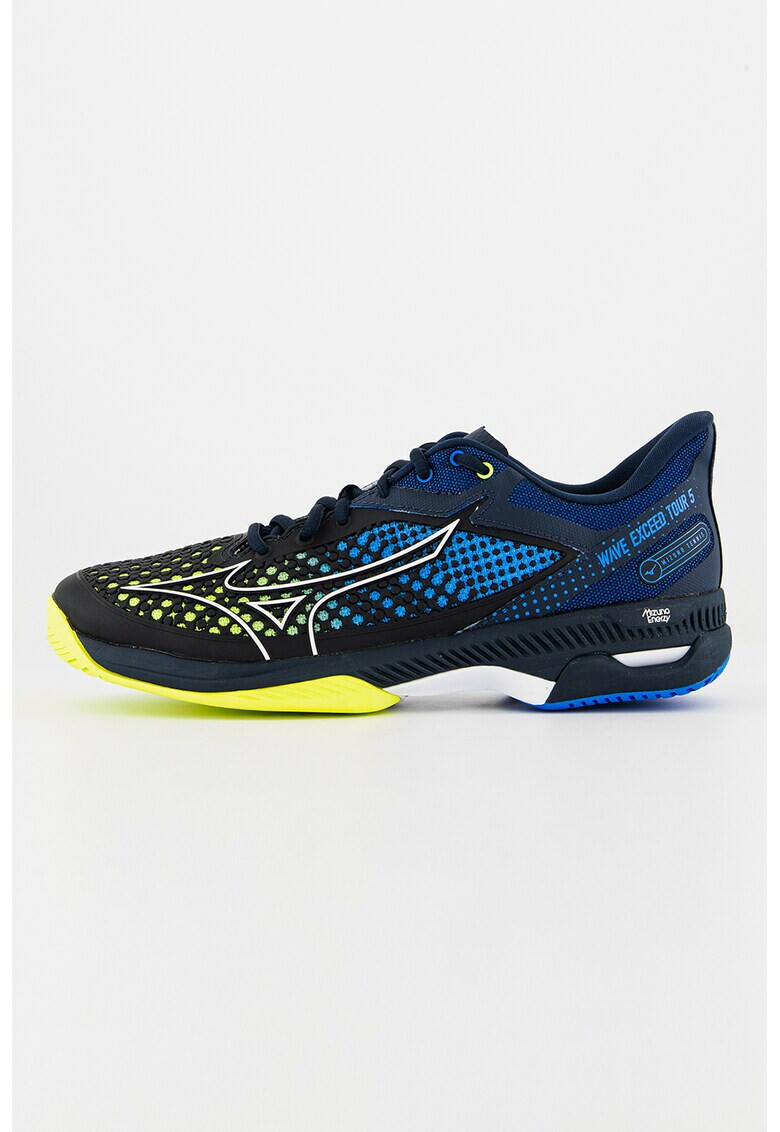 Mizuno Pantofi unisex cu garnituri de plasa pentru tenis Wave Exceed Tour 5AC - Pled.ro