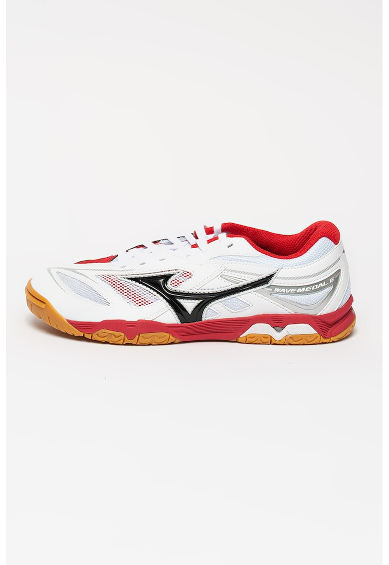 Mizuno Pantofi unisex cu model colorblock pentru tenis Wave Medal 6 - Pled.ro