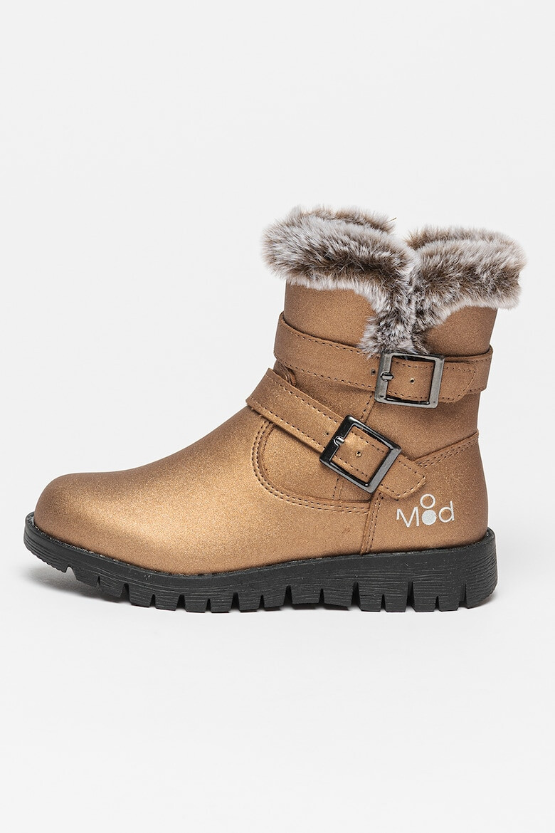 Mod8 kids Ghete de piele ecologica cu blana sintetica Westy - Pled.ro