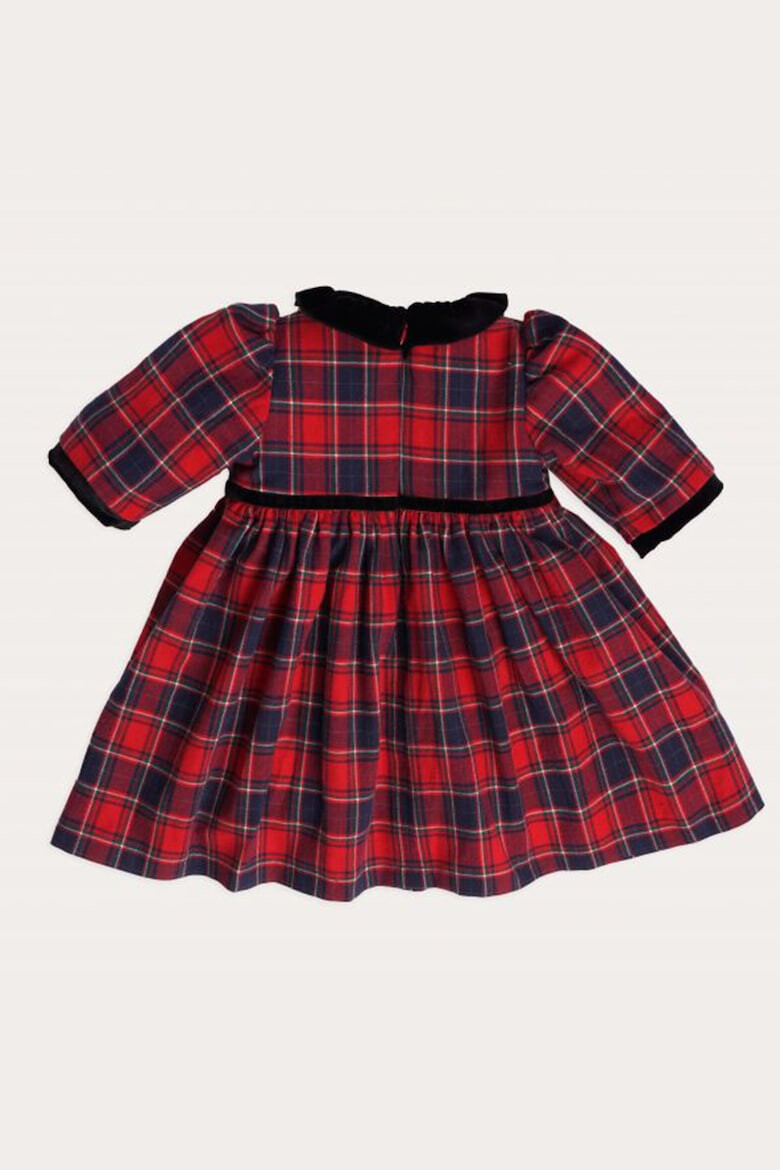 MON PETIT JO Rochie evazata cu imprimeu in carouri Tartan - Pled.ro