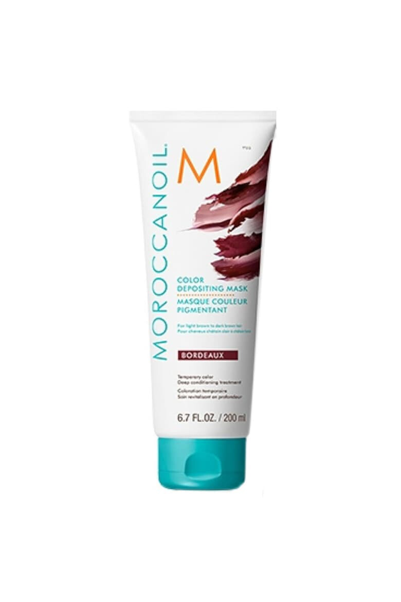 Moroccanoil Masca de par nuantatoare Bordeaux pentru par saten - Pled.ro