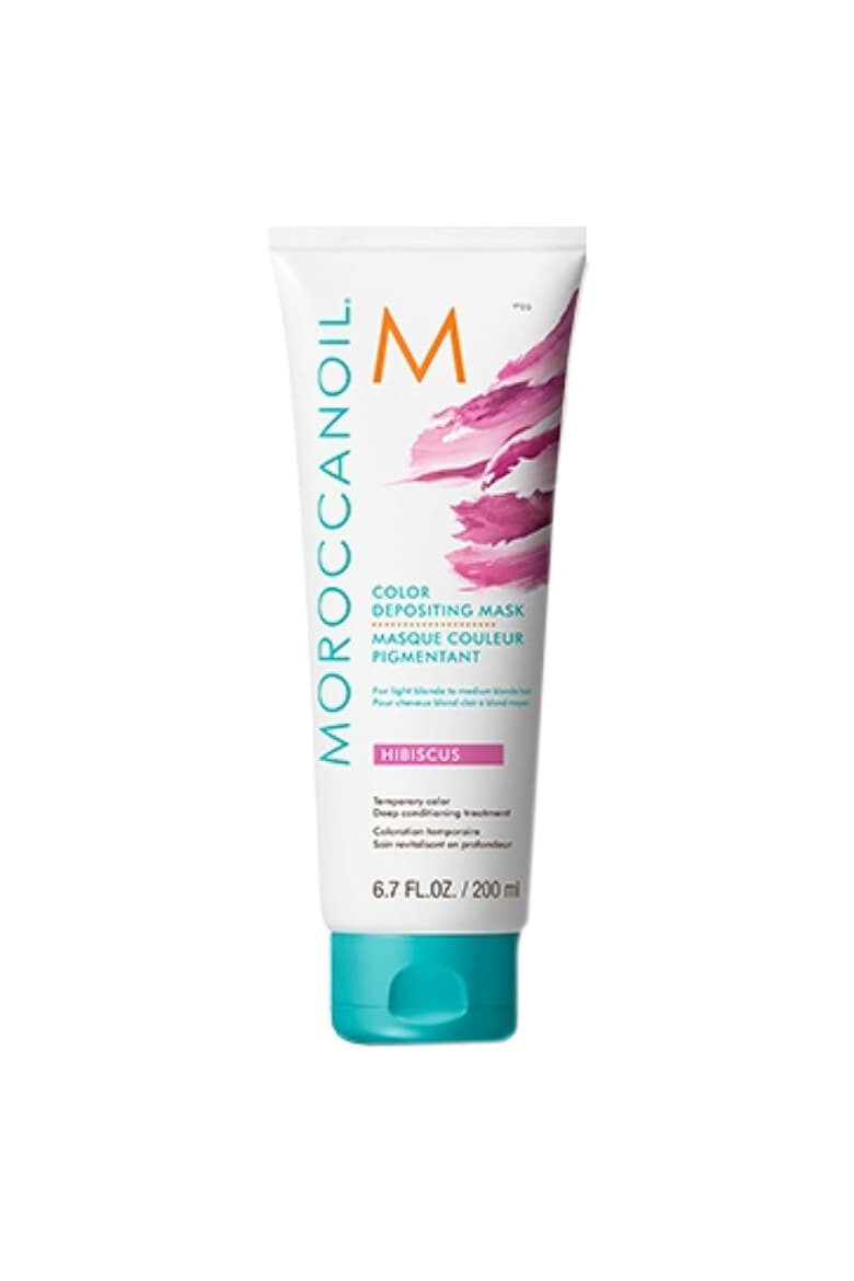 Moroccanoil Masca de par nuantatoare Hibiscus pentru par blond - Pled.ro