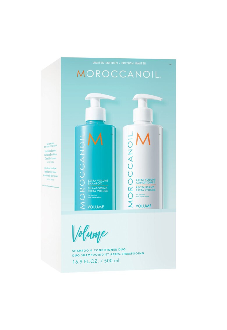 Moroccanoil Set Duo Volume Sampon 500ml+ Balsam de par 500ml - Pled.ro