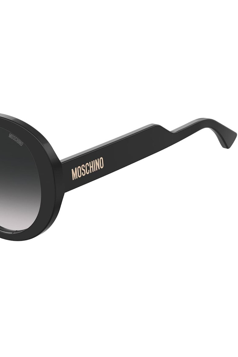 Moschino Ochelari de soare rotunzi cu logo - Pled.ro