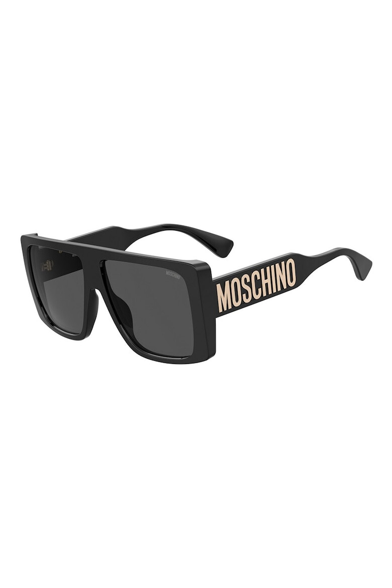 Moschino Ochelari de soare supradimensionati cu lentile uni - Pled.ro