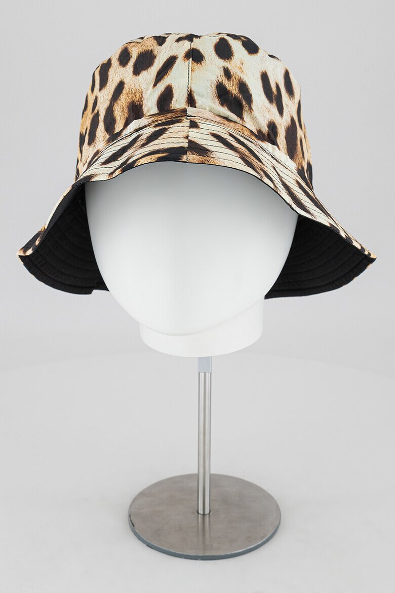 Moschino Palarie bucket cu animal print - Pled.ro