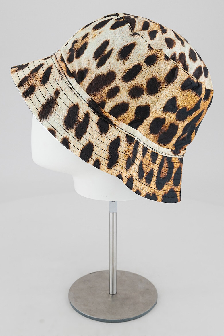 Moschino Palarie bucket cu animal print - Pled.ro