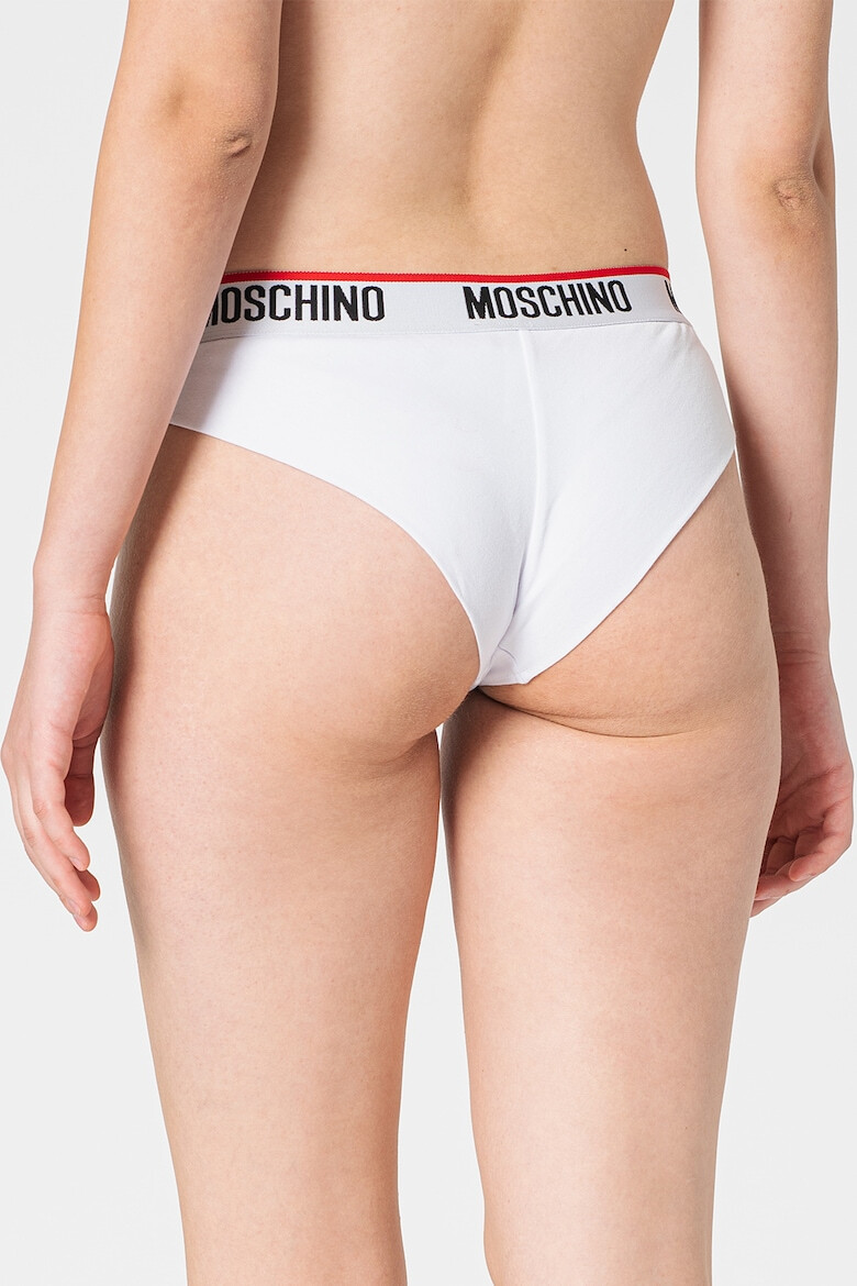 Moschino Set de chiloti cu banda logo in talie - 2 perechi - Pled.ro