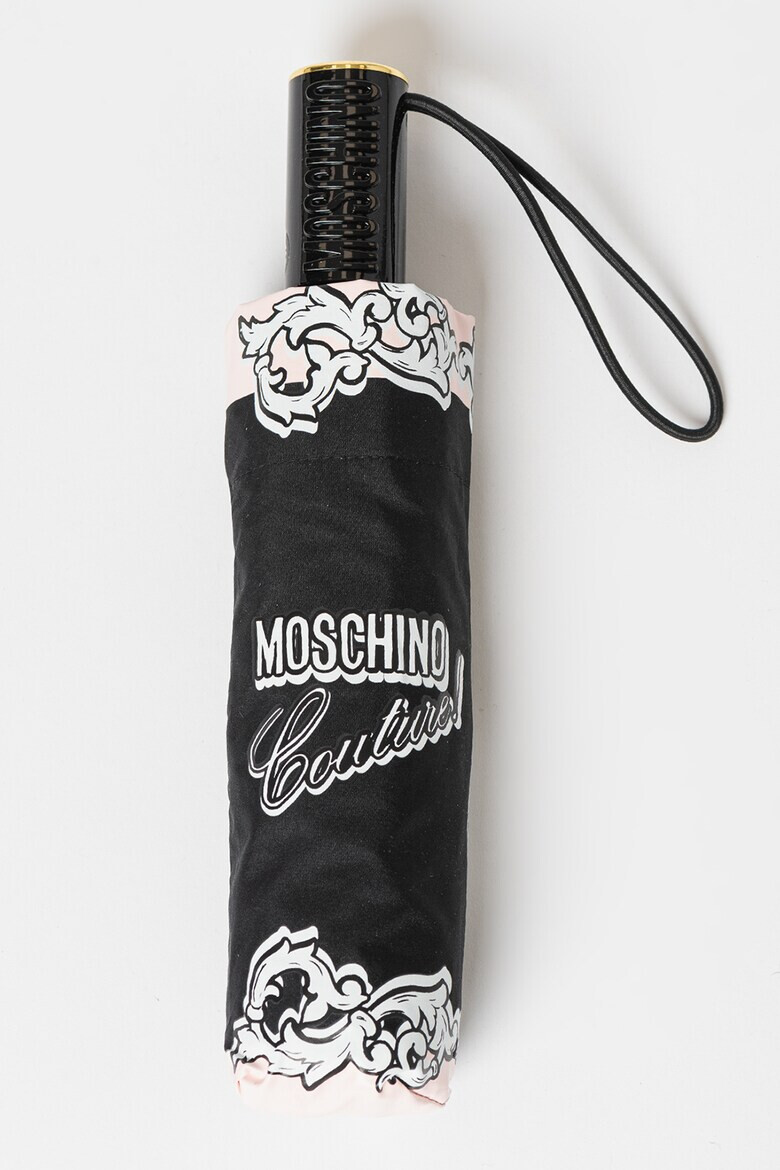 Moschino Umbrela pliabila cu model logo - Pled.ro