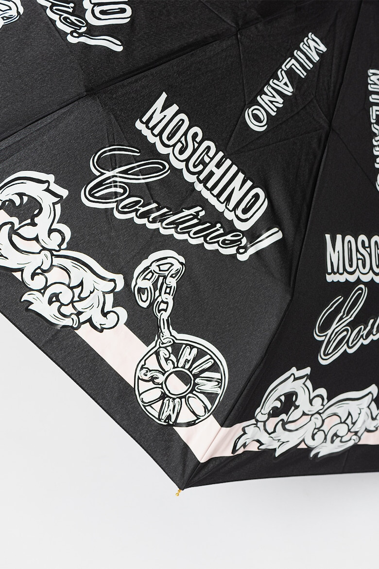 Moschino Umbrela pliabila cu model logo - Pled.ro