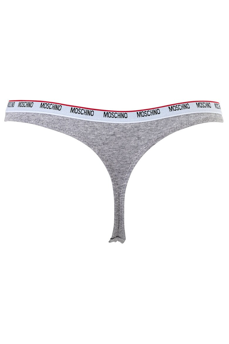 MOSCHINO Underwear Chiloti tanga cu banda logo in talie - Pled.ro