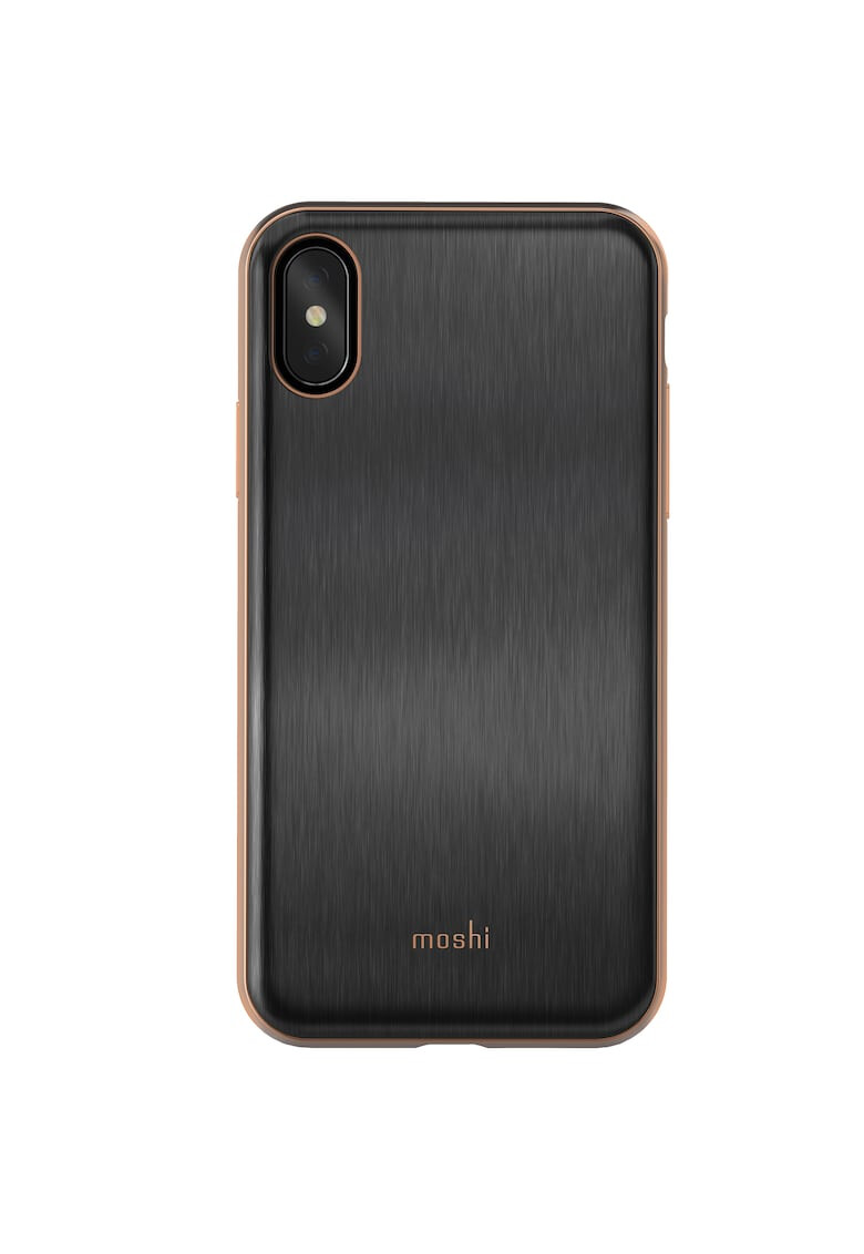 Moshi Husa de protectie iGlaze pentru Apple iPhone X Armour Black - Pled.ro