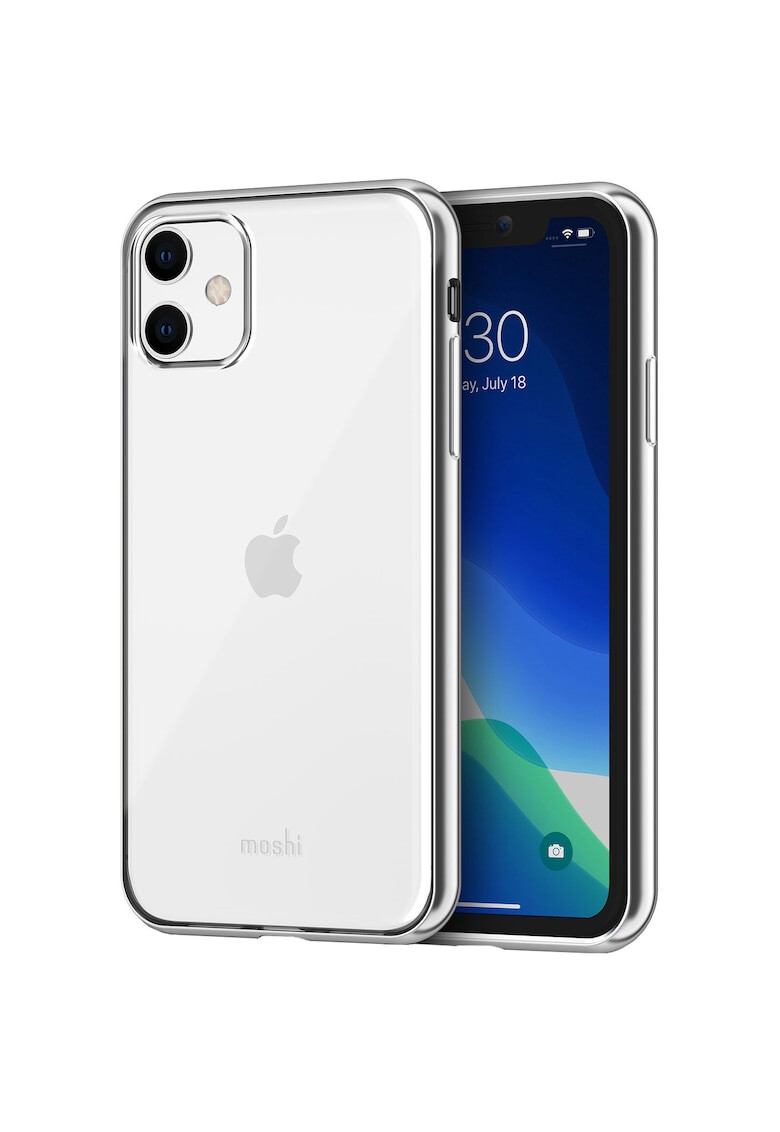 Moshi Husa Vitros pentru iPhone 11 Jet Silver - Pled.ro