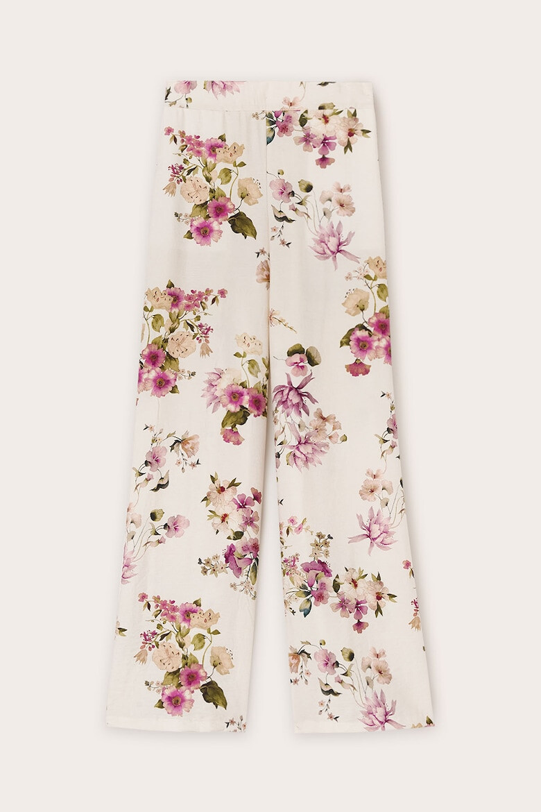 Motivi Motiv. Pantaloni cu model floral - Pled.ro