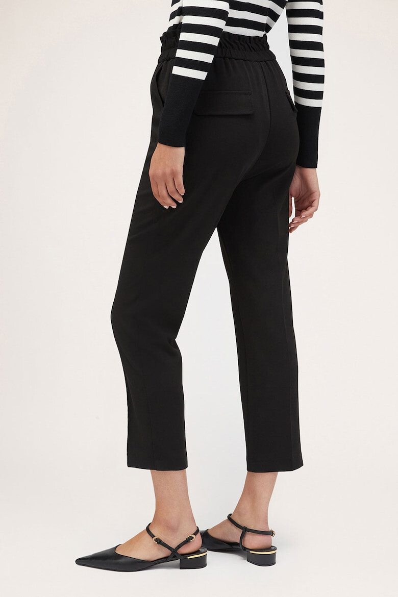 Motivi Pantaloni crop cu talie elastica - Pled.ro