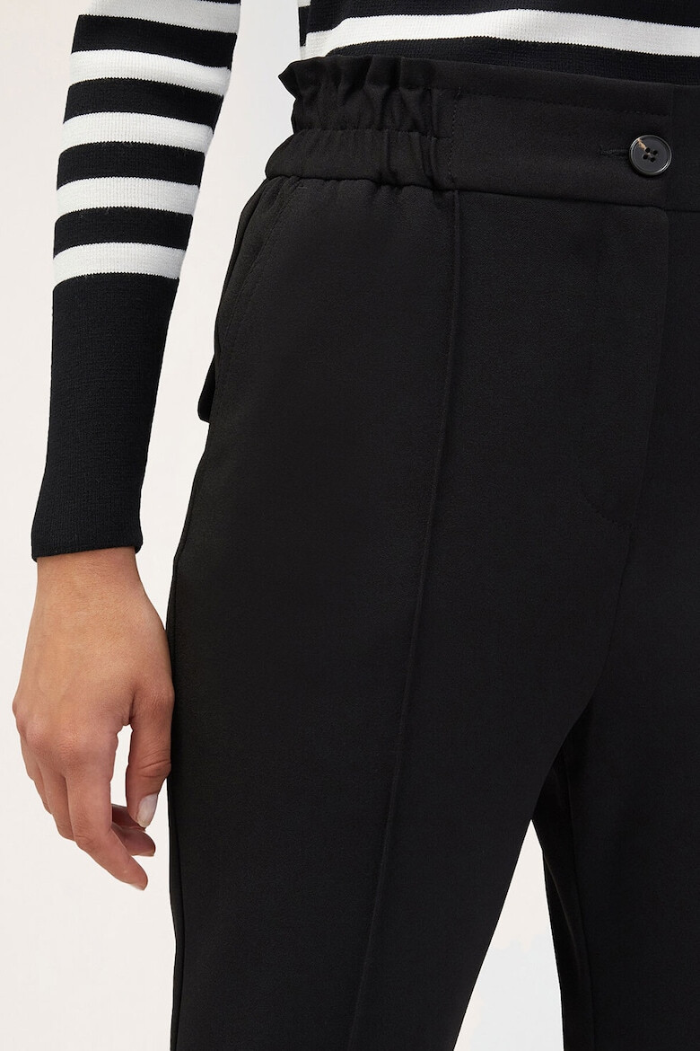 Motivi Pantaloni crop cu talie elastica - Pled.ro