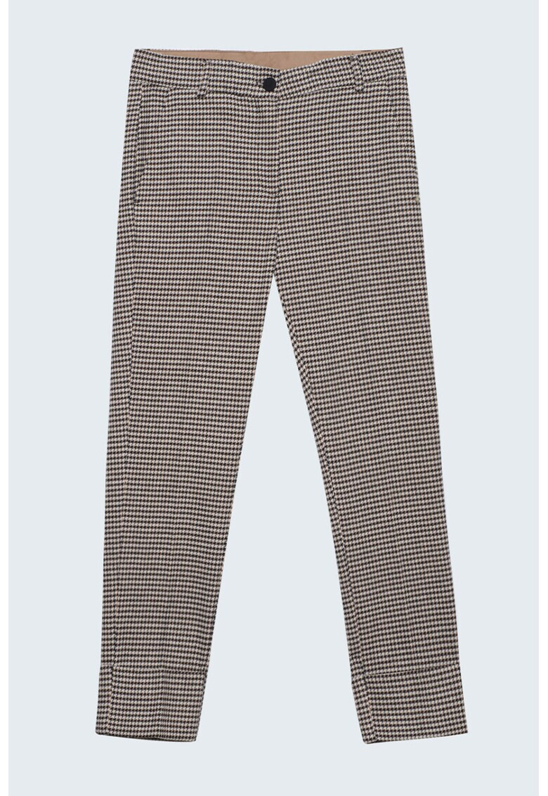 Motivi Pantaloni cu imprimeu houndstooth - Pled.ro