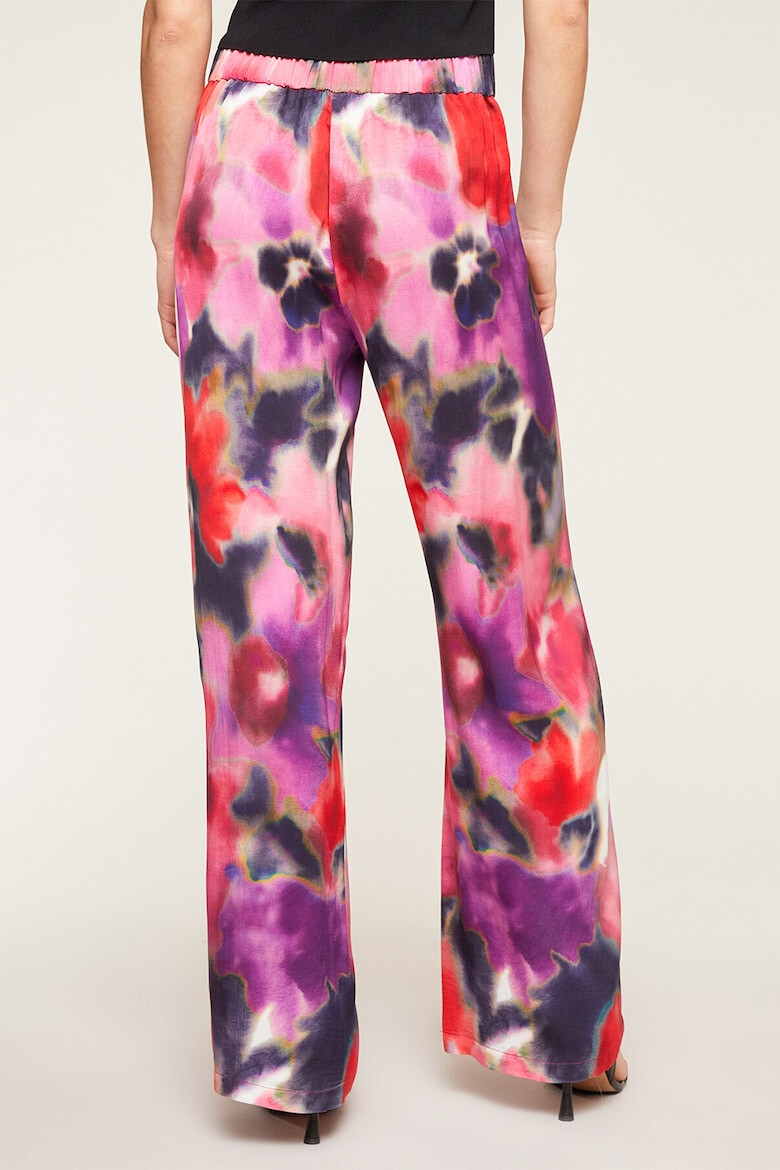 Motivi Pantaloni de satin cu croiala ampla si model tie-dye - Pled.ro