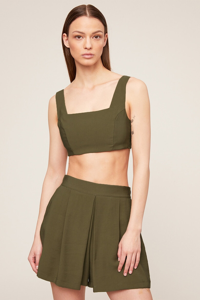 Motivi Top crop cu insertie elastica - Pled.ro