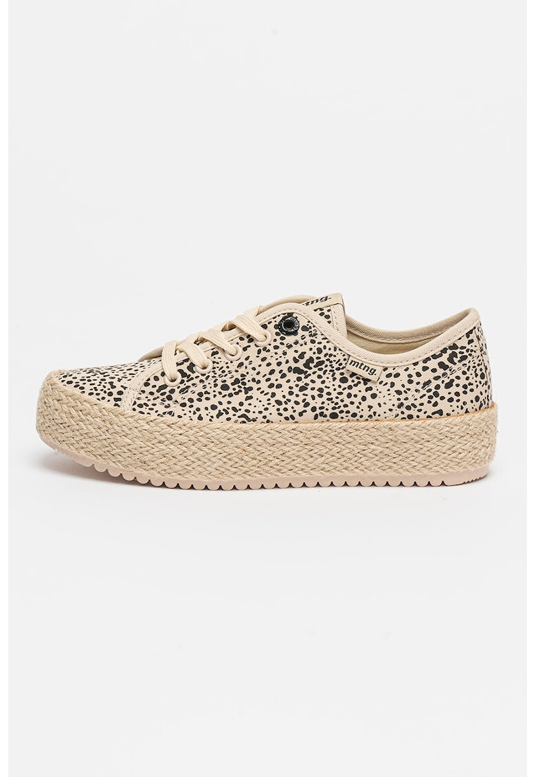 MTNG Pantofi-espadrile flatform cu siret - Pled.ro