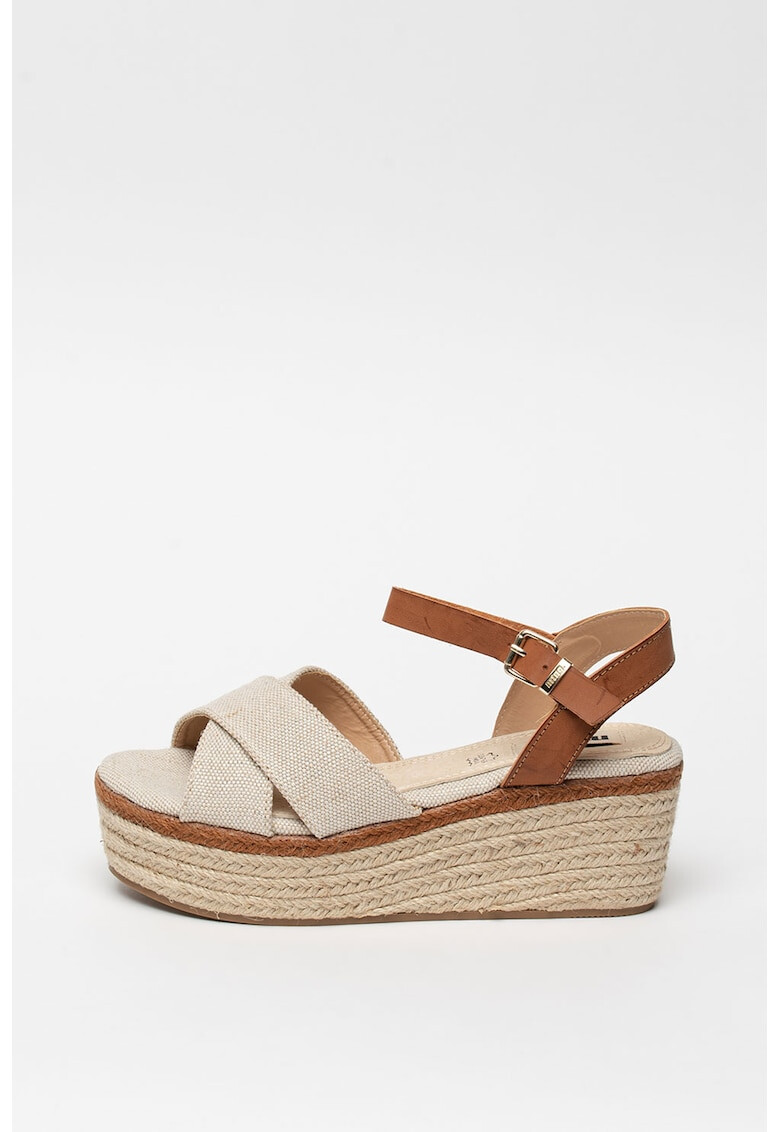 MTNG Sandale wedge tip espadrile - Pled.ro