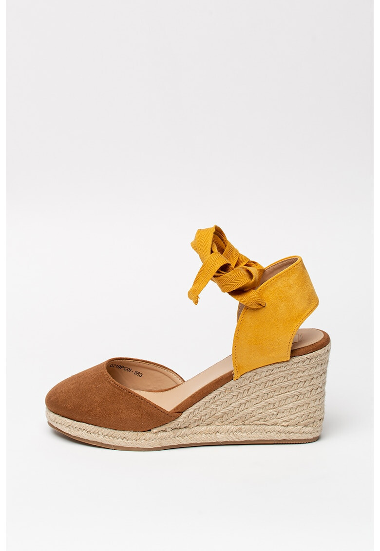 MTNG Sandale wedge tip espadrile - Pled.ro