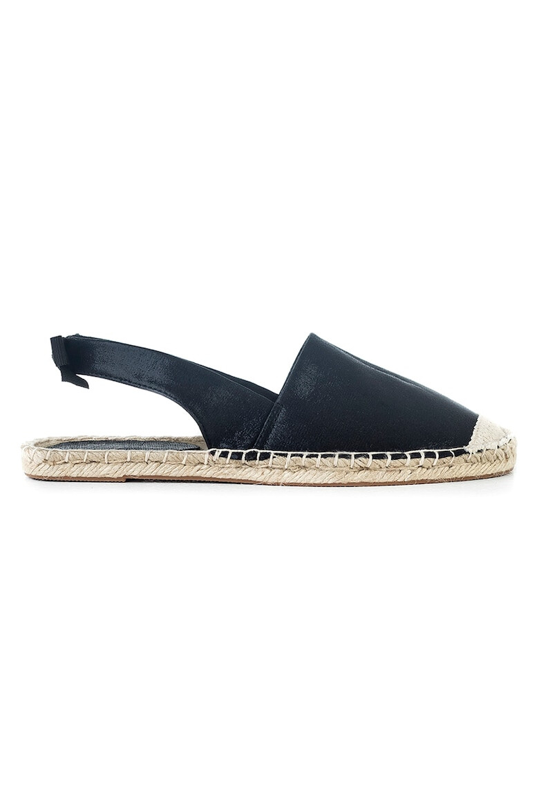 MUSK Espadrile slingback cu aplicatie cap-toe - Pled.ro