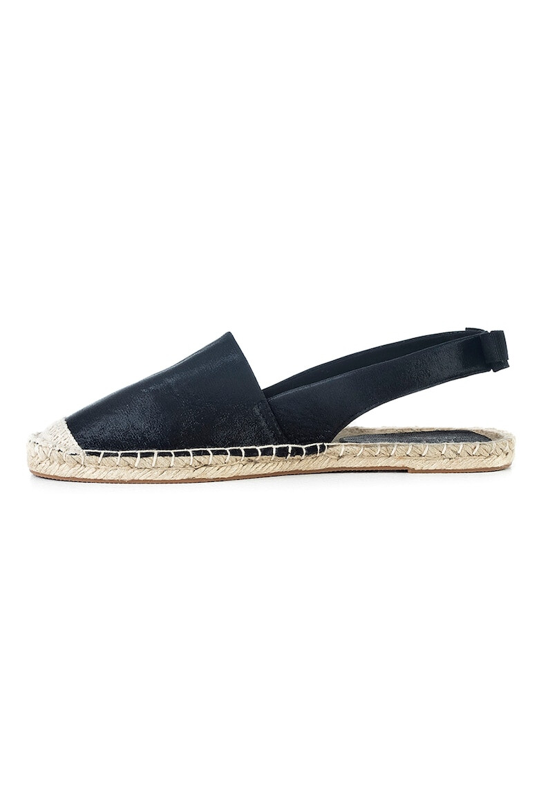 MUSK Espadrile slingback cu aplicatie cap-toe - Pled.ro