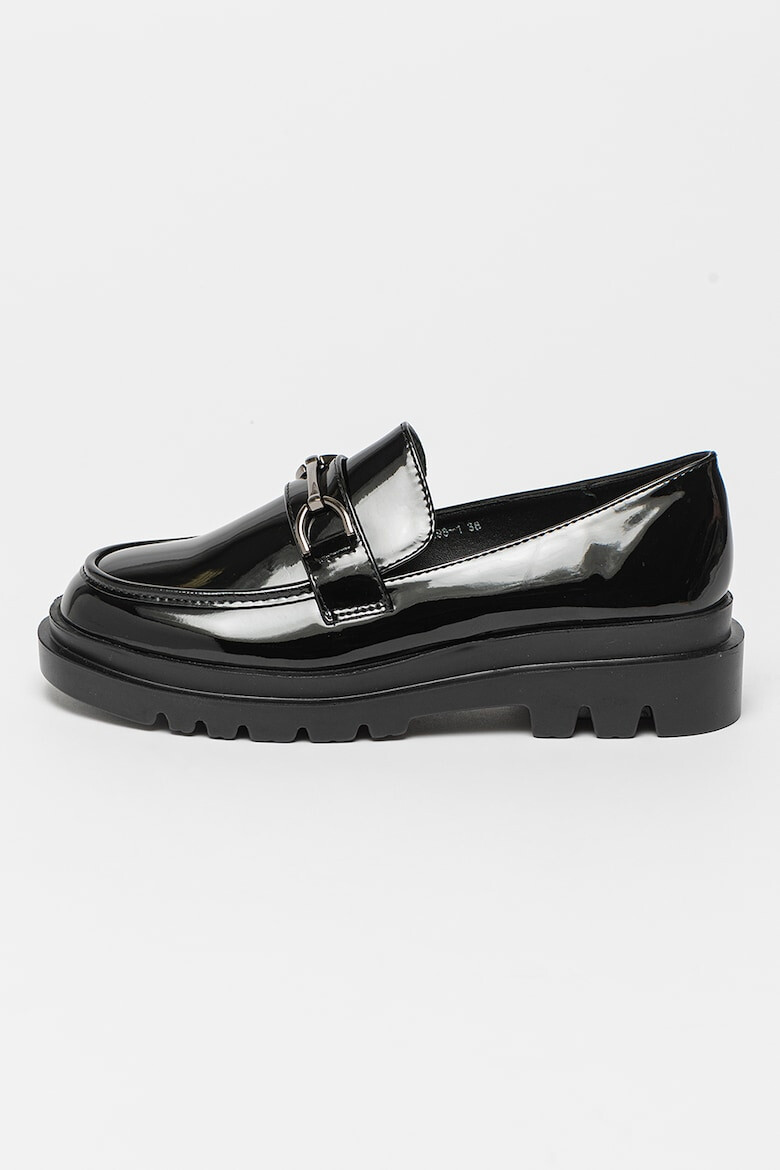 MUSK Pantofi loafer cu aspect lacuit - Pled.ro