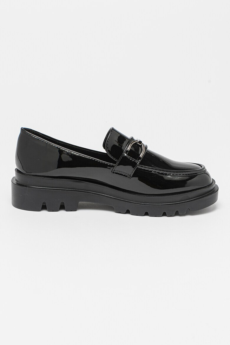 MUSK Pantofi loafer cu aspect lacuit - Pled.ro