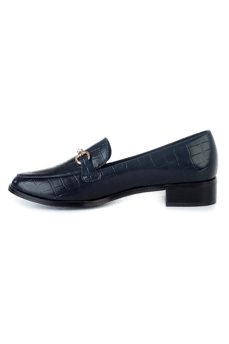 MUSK Pantofi loafer de piele cu model piele de reptila - Pled.ro